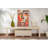 Modern TV Stand in Travertine, 70.9 x 19.7 x 12.3 inches | 100% Melamine Coated Particle Board, Thickness: 0.7 inches | Stylish Marble Finish, Perfect for Living Rooms & Entertainment Spaces, Durable & Elegant Design-105519777