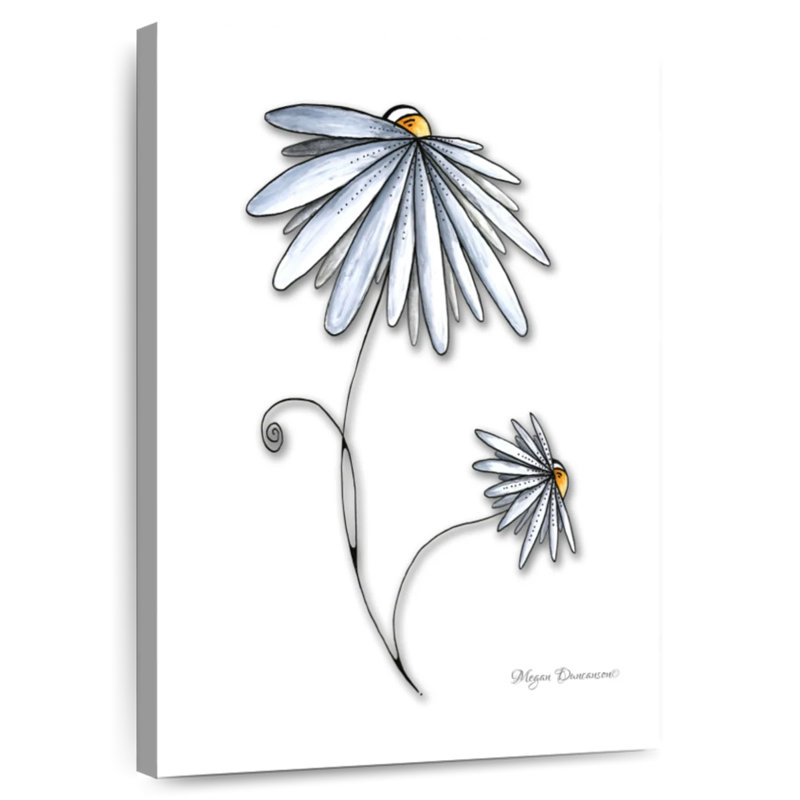 Harnek Two Daisies, 30" H x 20" W