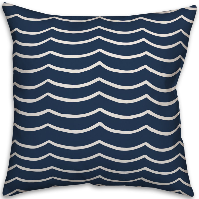 Outdoor Reversible Throw Pillow