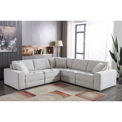 Canapé modulaire breton 5 pièces