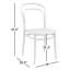 Farrah Stacking Patio Dining Side Chair-1001807215