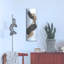 Art mural en métal Wrought Studio ™ «Bold Gold Tall 4» par Chris Paschke-1455797720