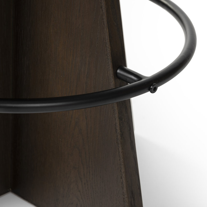 Damon Swivel Stool-Sapphire Khaki-Counter, Brown, Gray, Counter Stool (27.75" Seat Height)
