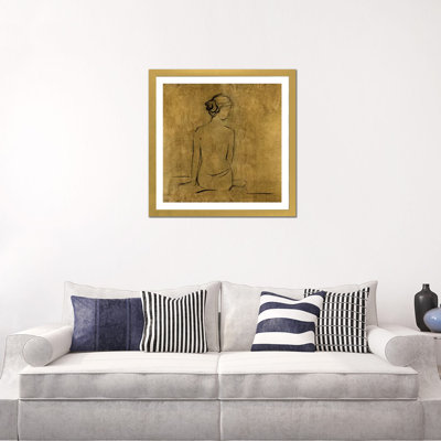 Golden Bather I by Sally Swatland - Painting Print
