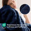 Bedsure Chequered Soft Fluffy Fleece Throw Blanket -113850104-113850111