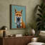 Fox in Focus Modern - Wrapped Canvas-1143400968-1143400963