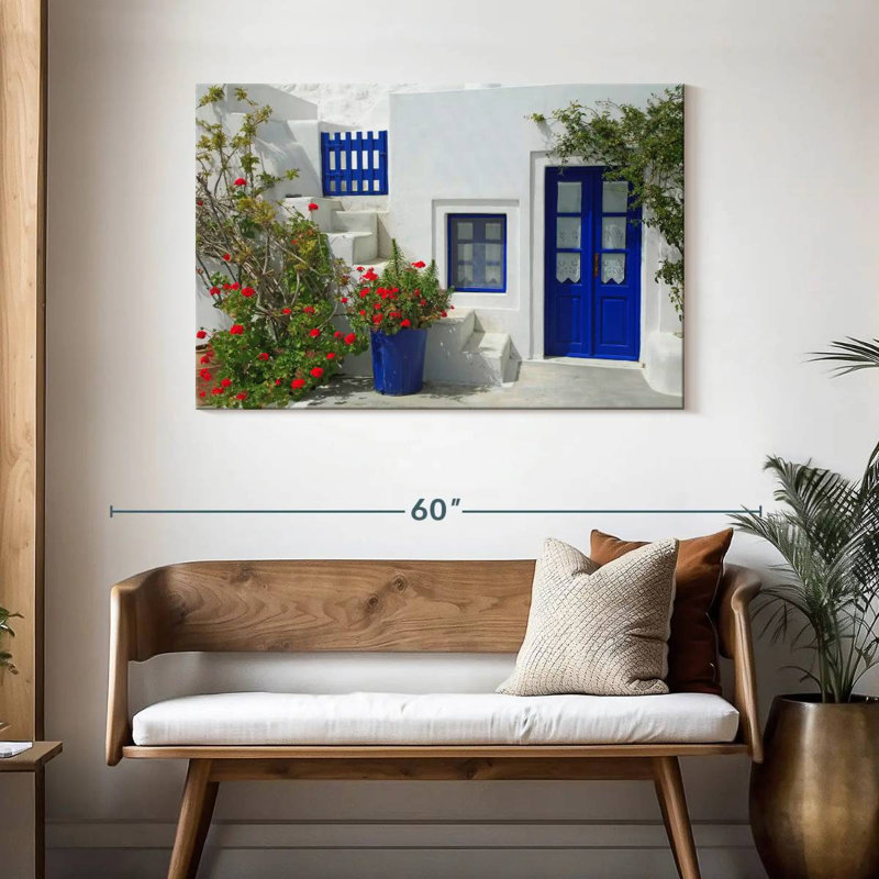 Lilie Greek Cyclades House, 30" H x 45" W