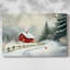 Art de Noël de Noël III - Toile tendue avec châssis - CXLV-807420965