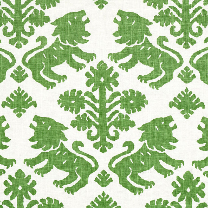 Tissu Regalia, Vert