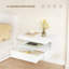 40cm W Manufactured Wood Bedside Table