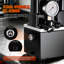Groupe hydraulique électrique à simple effet, électrovanne 110 V/120 V, pression 10 000 PSI, 2 étages