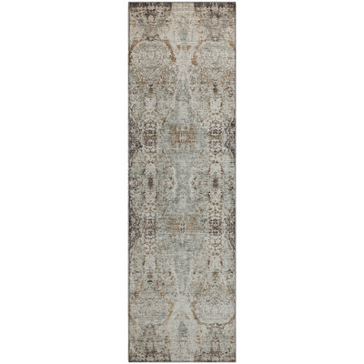 Premium Machine Washable Mayfield AMF1222 Global Rug