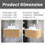 Meuble-lavabo mural 30 po avec lavabo-1959210573