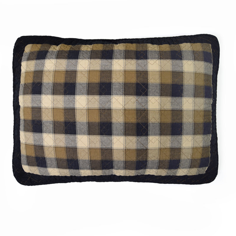 Forest Plaid Sham