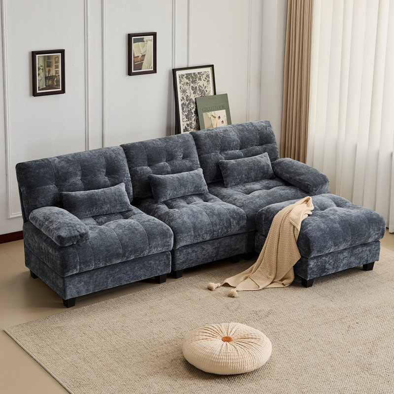 Repose-pieds, Blue