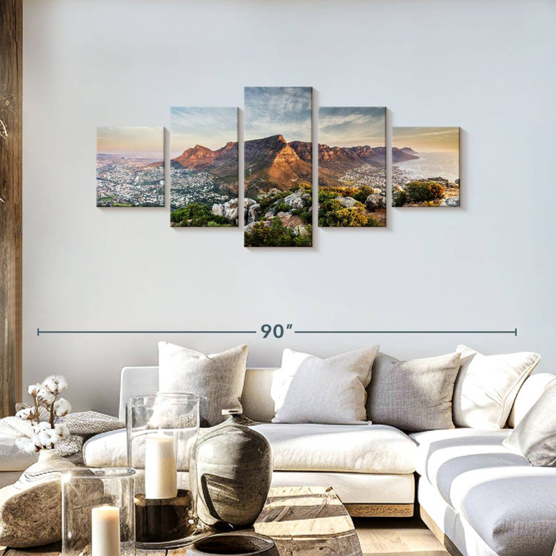 Hannes Table Mountain, 30" H x 68" W