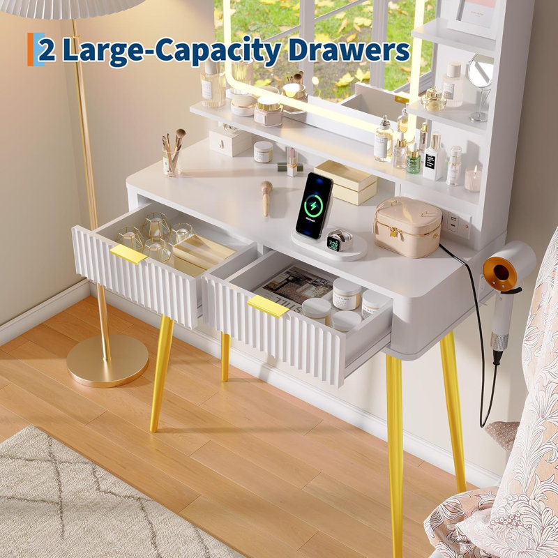 Dressing Table, White