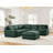 Kimesville Upholstered L-Shaped Sectional Reversible-616949388
