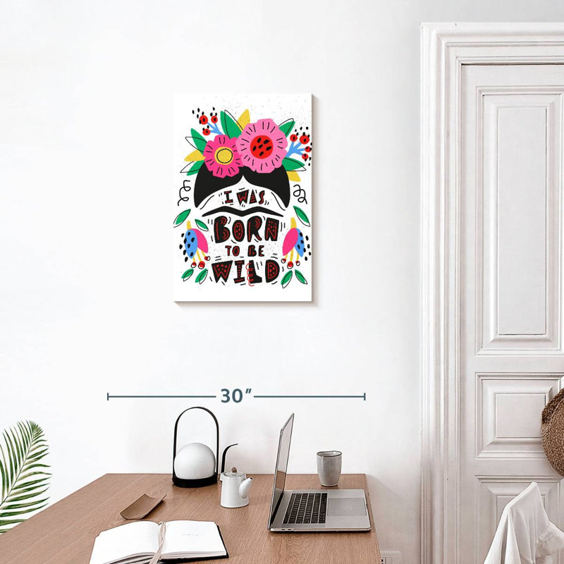 Keiraleigh Frida Kahlo, H 24 po x l 16 po