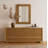 Loft Rubberwood Solid Wood 32 " H Media Shelves