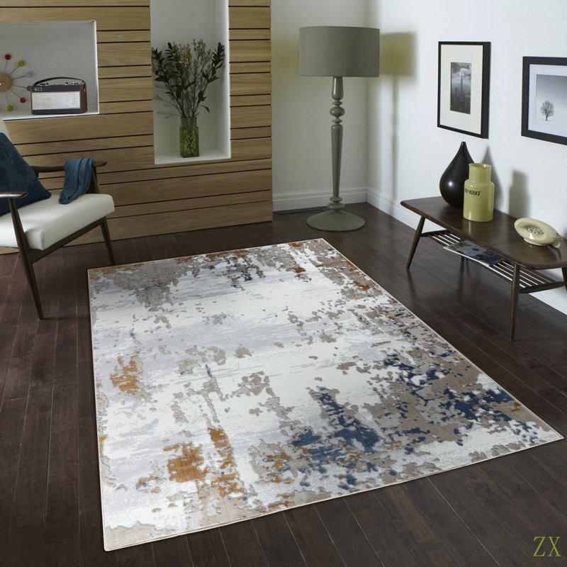 Textures 7 pi. 10 po X 9 pi 10 po Tapis, Rectangle 7 pi 10 po x 9 pi 10 po