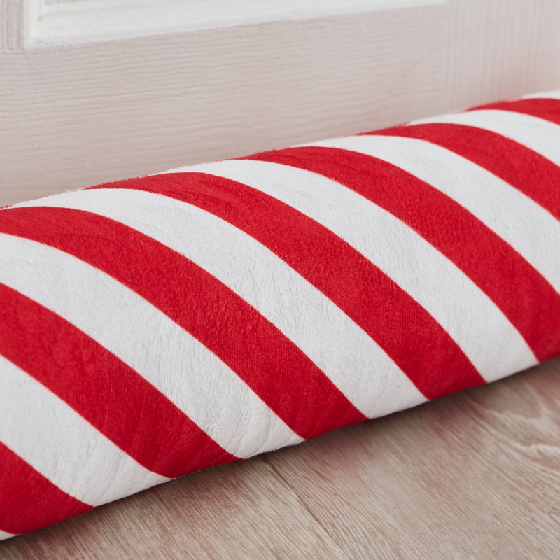 Candy Cane Shaped Door Draught Excluder