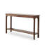 Walnut Solid Wood Rectangular Console Table-851488858