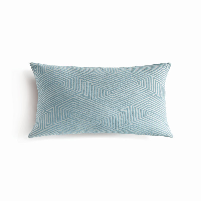 Sora Polyester Indoor/Outdoor Pillow Cover & Insert, Rectangular, 22"H x 12"W