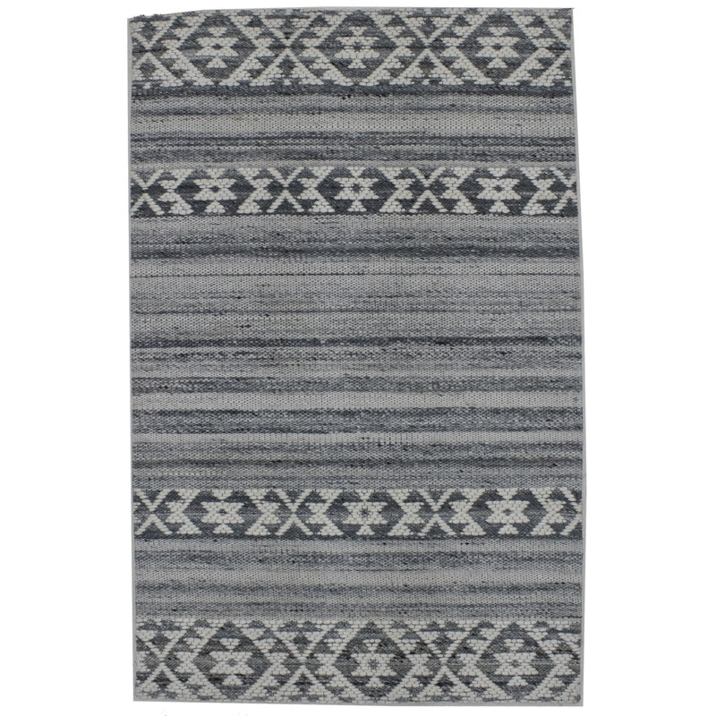 Decarie Performance Wool Geometric Indoor Rug