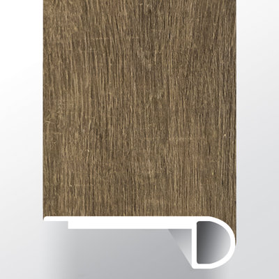 0.75 in. T x 94 in. L x 2.75 in. W Luxury Vinyl Flooring Trim Flush Stair Nose Eased Edge