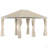 Outdoor Patio Gazebo Canopy Shelter With 6 Removable Sidewalls, & Steel Frame For Garden, Lawn, Backyard And Deck (Canopy)