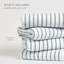 Serviette de plage 100% coton Cabana-100790444