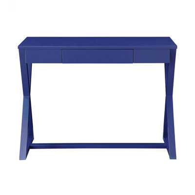 Bureau d'écriture rectangulaire avec 1 tiroir idéal pour le bureau ou le bureau dans la chambre ou le salon