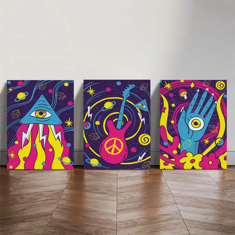 3 Piece Wrapped Canvas Print