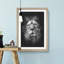 The Proud Lion - Framed Print-56742562-56742567