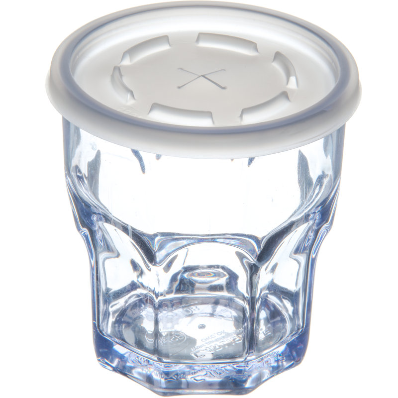 Drinking Glass Set, Clear, 8 oz.