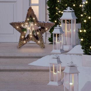 christmas star outdoor ornament