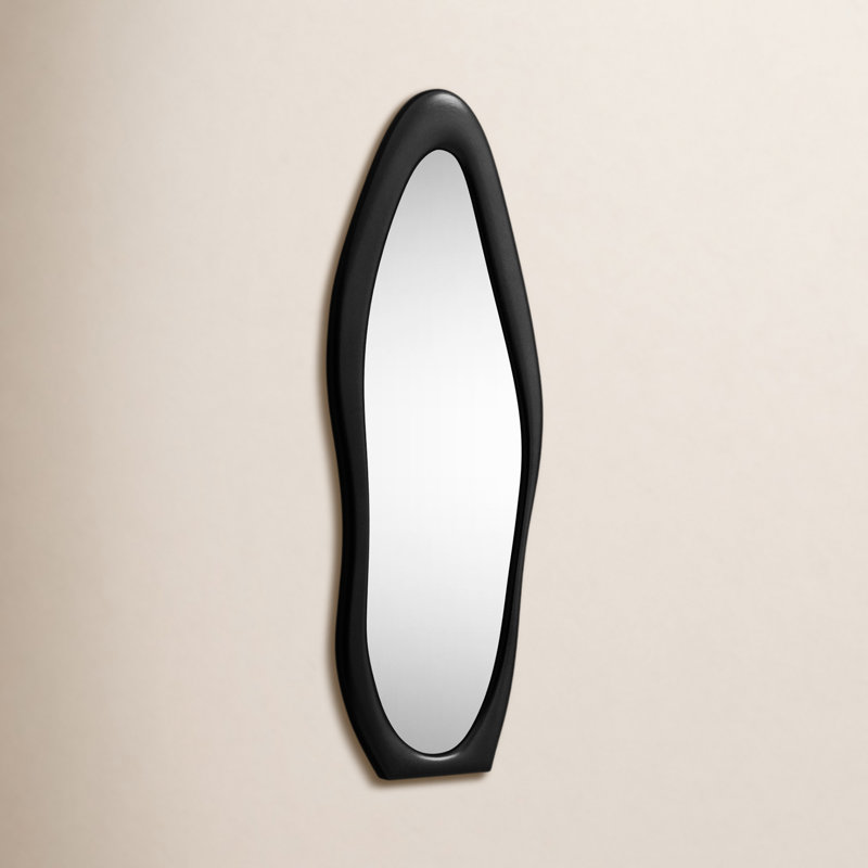 Miroir mural Garber, Noir