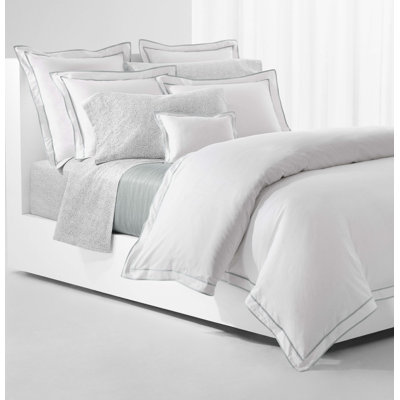 Ensemble de draps en satin de coton à densité de tissage 230 fils Spencer Leaf