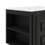 Meuble-lavabo mural moderne de 30 pouces, armoire de rangement flottante avec 2 tiroirs et lavabo simple en céramique-807198024