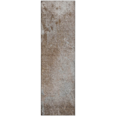 Premium Machine Washable Cerrito AMF562 Mocha Rug