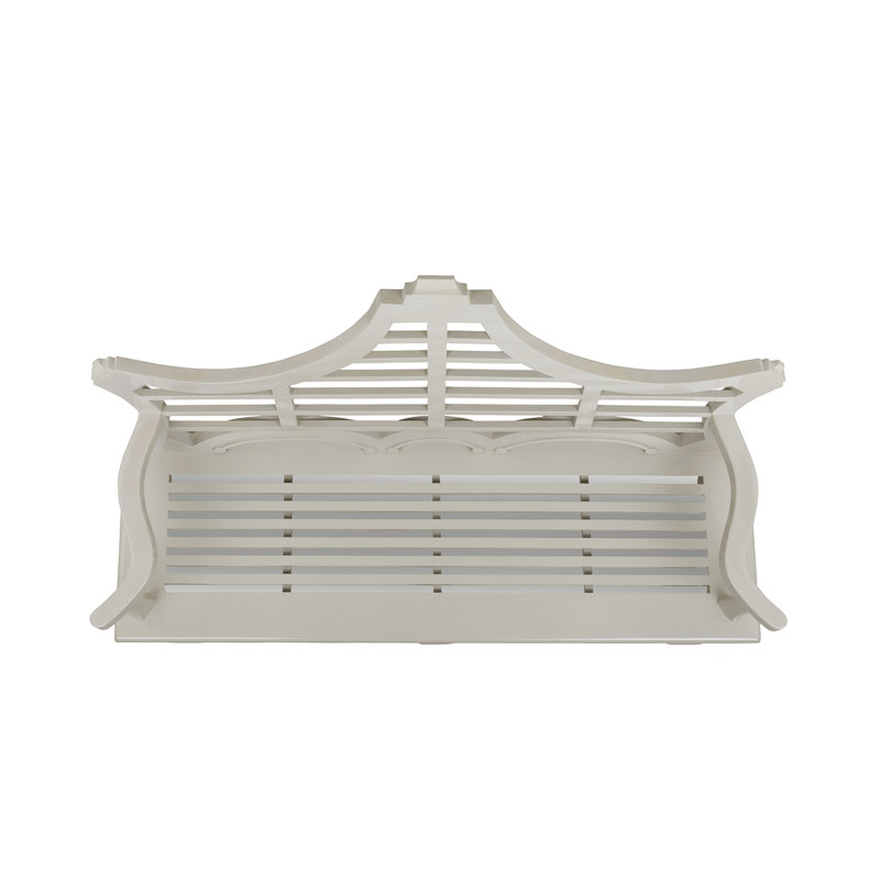Bay Lake Garden Bench, Jet Black, Khaki