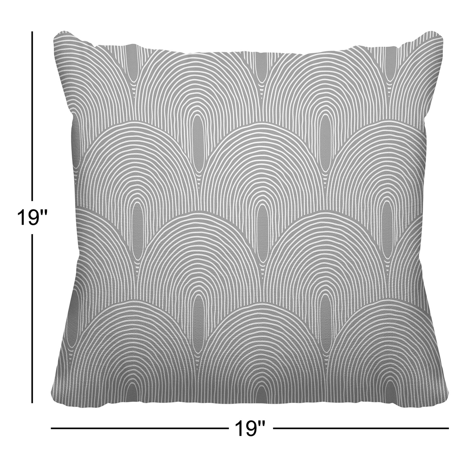 Limpo Indoor/Outdoor Throw Pillow, 20" x 20", Turquoise
