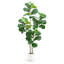Faux Ficus Tree in Pot and Planter