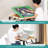 Puzzle Table With Adjustable Tabletop & Universal Wheels