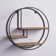 Aberdeen 3 Piece Circle Solid Wood Wall Mounted Shelf