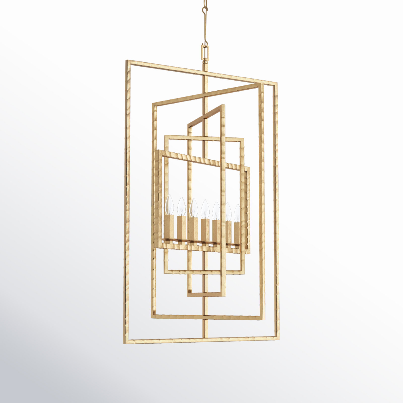 Kynlee 7 Light Antique Gold Chandelier