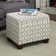 Upholstered Rectangle Storage Ottoman