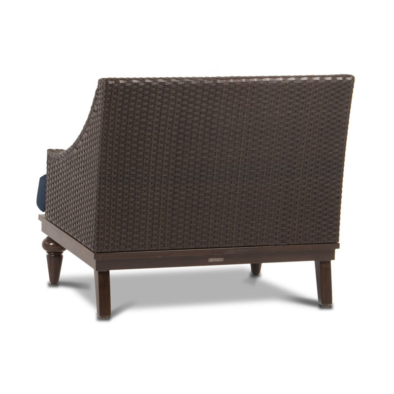 Somerby Outdoor Lounge Chair, Spectrum Indigo Sunbrella® Plainweave