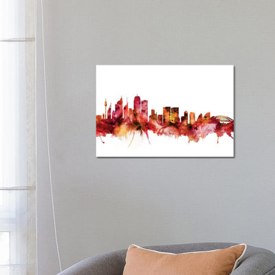 Sydney, Australia Skyline by Michael Tompsett - Wrapped Canvas Gallery-Wrapped Canvas Giclée